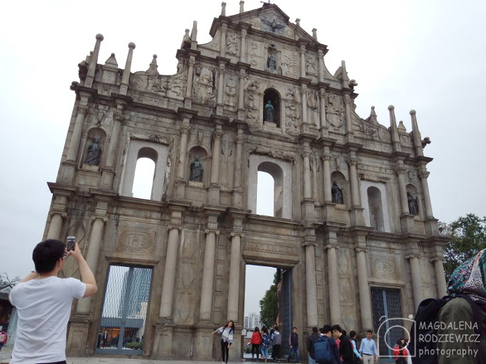 ruins of St.Paul's